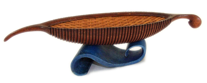 rene baxalle nz wood carver and wooden bowls
